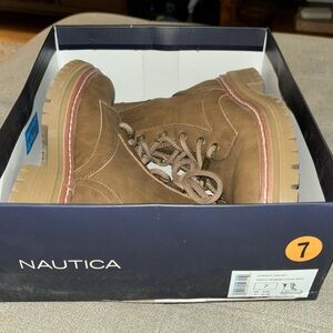 Nautica ladies lace up boots